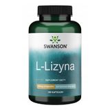 Swanson L-Lysine, L-lizyna 500 mg, 100 kapsułek - miniaturka zdjęcia produktu