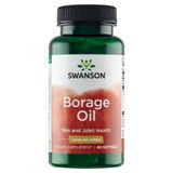 Swanson Borage Oil, olej z nasion ogórecznika 1000 mg, 60 kapsułek żelowych - miniaturka zdjęcia produktu