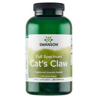 Swanson Cat's Claw, koci pazur 500 mg, 250 kapsułek - zdjęcie produktu