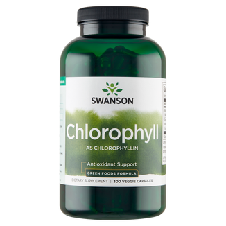 Swanson Chlorophyll, chlorofil, 300 kapsułek wegetariańskich KRÓTKA DATA - zdjęcie produktu