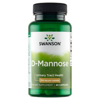 Swanson D-Mannose, D-mannoza, 60 kapsułek - zdjęcie produktu