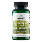 Swanson Full Spectrum Boswellia & Curcumin, kadzidłowiec i kurkuma, 60 kapsułek - miniaturka zdjęcia produktu