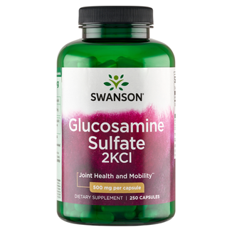Swanson Glucosamine Sulfate 2KCl, glukozamina, 250 kapsułek KRÓTKA DATA - zdjęcie produktu