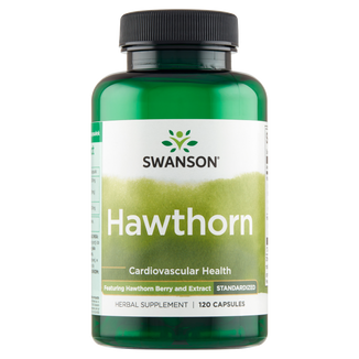 Swanson Hawthorn, ekstrakt i owoce głogu, 120 kapsułek - zdjęcie produktu