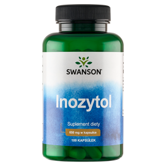 Swanson Inositol, inozytol, 100 kapsułek - zdjęcie produktu