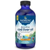 Nordic Naturals Arctic Cod Liver Oil, smak pomarańczowy, 237 ml - miniaturka zdjęcia produktu