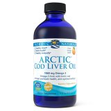 Nordic Naturals Arctic Cod Liver Oil, smak pomarańczowy, 237 ml - miniaturka zdjęcia produktu