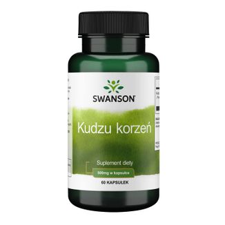 Swanson Kudzu Korzeń, 60 kapsułek USZKODZONE OPAKOWANIE - zdjęcie produktu