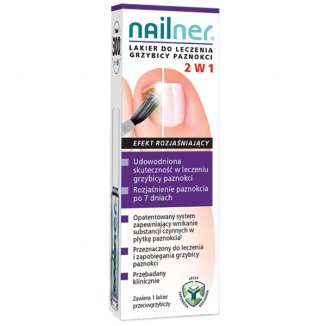 Nailner, lakier do leczenia grzybicy paznokci 2 w 1, 5 ml - zdjęcie produktu