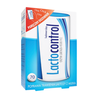 Lactocontrol, 70 tabletek powlekanych USZKODZONE OPAKOWANIE - zdjęcie produktu