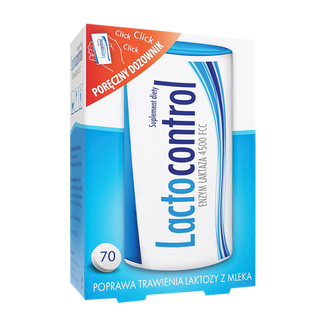 Lactocontrol, 70 tabletek powlekanych - zdjęcie produktu