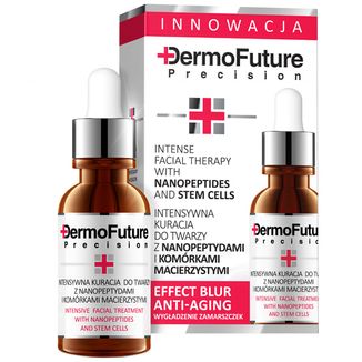 DermoFuture, kuracja do twarzy z nanopeptydami i komórkami macierzystymi, 20 ml KRÓTKA DATA - zdjęcie produktu