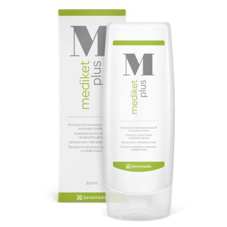 Mediket Plus, szampon na silny łupież i świąd skóry głowy, 200 ml - zdjęcie produktu