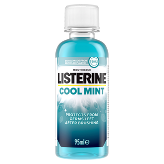 Listerine Cool Mint, płyn do płukania jamy ustnej, 95 ml - zdjęcie produktu