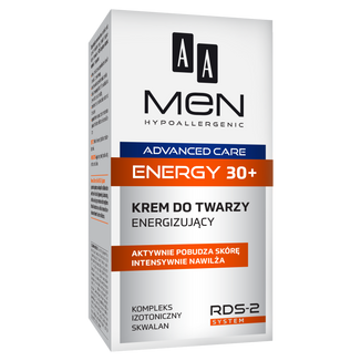 AA Men Energy, krem energizujący 30+, 50 ml - zdjęcie produktu