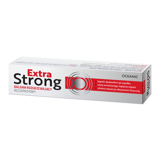 Extra Strong, balsam rozgrzewający, bezzapachowy, 40 g - zdjęcie produktu