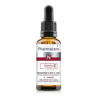 Pharmaceris N, C-Capilix, koncentrat z witaminą C 1200 mg, wzmacniająco-wygładzający, 30 ml - zdjęcie produktu