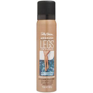 Sally Hansen Airbrush Legs, wodoodporne rajstopy w sprayu, 002 Medium Glow, 75 ml - zdjęcie produktu