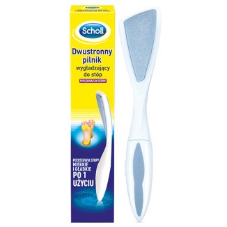 Scholl, pilnik do stóp dwustronny, wygładzający pięty, 1 sztuka - zdjęcie produktu