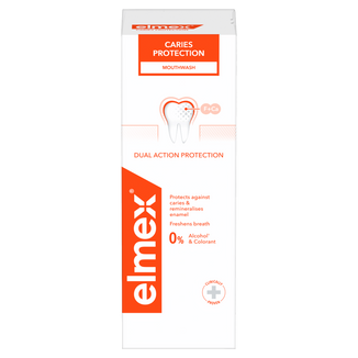 Elmex Przeciw Próchnicy, płyn do płukania jamy ustnej, 400 ml - zdjęcie produktu