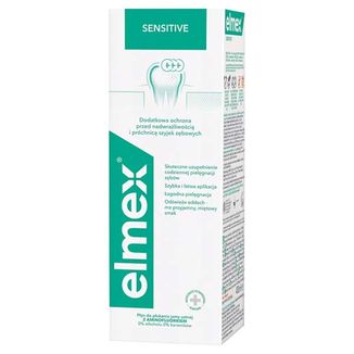 Elmex Sensitive, płyn do płukania jamy ustnej, 400 ml - zdjęcie produktu