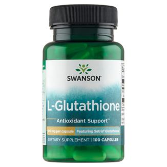 Swanson L-Glutathione, L-glutation 100 mg, 100 kapsułek - zdjęcie produktu