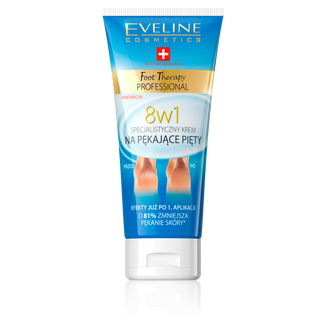 Eveline Cosmetics Foot Therapy Professional, specjalistyczny krem na pękające pięty 8w1, 100 ml - zdjęcie produktu