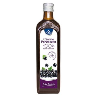 Oleofarm Soki Świata Czarna porzeczka, 100% sok z owoców, 490 ml - zdjęcie produktu