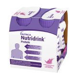 Nutridrink Protein, preparat odżywczy, smak owoców leśnych, 4 x 125 ml USZKODZONE OPAKOWANIE - miniaturka zdjęcia produktu