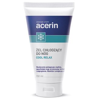 Acerin Cool Relax, żel chłodzący na opuchnięte i zmęczone nogi, 150 ml - zdjęcie produktu