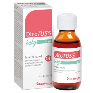 DicoTuss Baby Med, syrop na kaszel, 100 ml - zdjęcie produktu