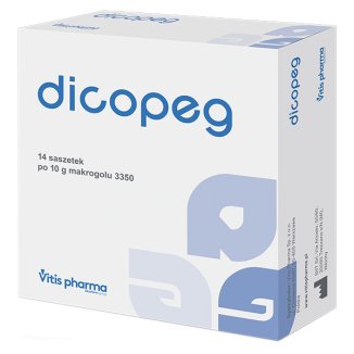 Dicopeg, od 6 miesiąca życia, 10 g x 14 saszetek - zdjęcie produktu