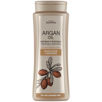 Joanna Argan Oil, szampon do włosów suchych i zniszczonych, 400 ml - zdjęcie produktu
