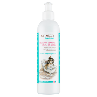 Sylveco dla dzieci, szampon i płyn do kąpieli kremowy, od urodzenia, 300 ml KRÓTKA DATA - zdjęcie produktu