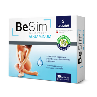 Be Slim Aquaminum, 30 tabletek - zdjęcie produktu