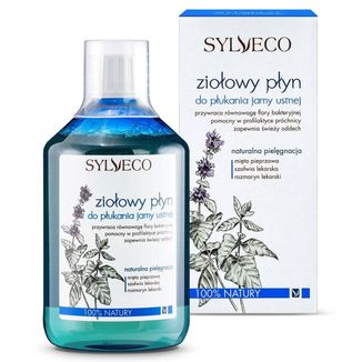 Sylveco, płyn do płukania jamy ustnej, ziołowy, 500 ml - zdjęcie produktu