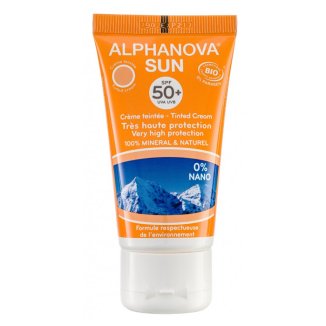Alphanova Sun Bio, krem przeciwsłoneczny BB, Medium, SPF 50+, 50 g - zdjęcie produktu