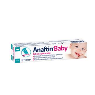 Anaftin Baby, żel na ząbkowanie, 10 ml KRÓTKA DATA - zdjęcie produktu