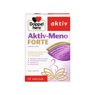 Doppelherz aktiv Aktiv-Meno Forte, 30 tabletek - zdjęcie produktu