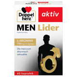 Doppelherz aktiv Men Lider, 60 kapsułek - miniaturka zdjęcia produktu