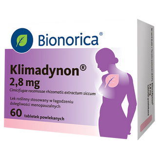 Klimadynon 2,8 mg, 60 tabletek powlekanych USZKODZONE OPAKOWANIE - zdjęcie produktu