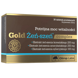 Olimp Gold Żeń-szeń Complex, 30 tabletek powlekanych - miniaturka zdjęcia produktu