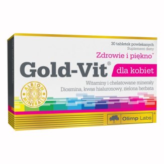 Olimp Gold-Vit dla kobiet, 30 tabletek powlekanych - zdjęcie produktu
