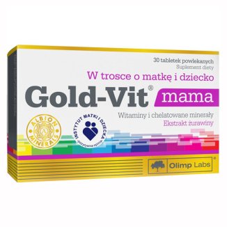 Olimp Gold-Vit Mama, 30 tabletek powlekanych - zdjęcie produktu