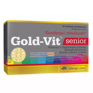 Olimp Gold-Vit Senior, 30 tabletek powlekanych - zdjęcie produktu