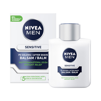 Nivea Men Sensitive, łagodzący balsam po goleniu, 100 ml - zdjęcie produktu