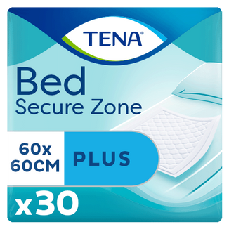 Tena Bed, podkłady chłonne, Plus, 60 cm x 60 cm, 30 sztuk - zdjęcie produktu