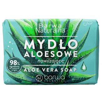 Barwa Naturalna, mydło aloesowe, 100 g - zdjęcie produktu