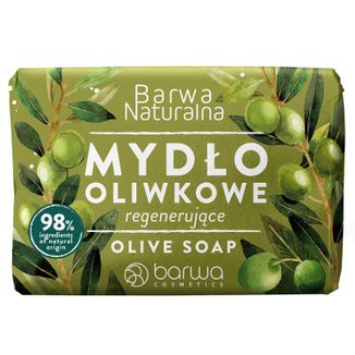 Barwa Naturalna, mydło oliwkowe, 100 g - zdjęcie produktu