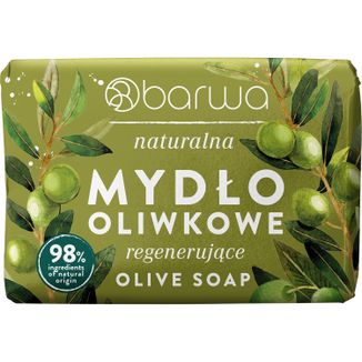 Barwa Naturalna, mydło oliwkowe, 100 g - zdjęcie produktu
